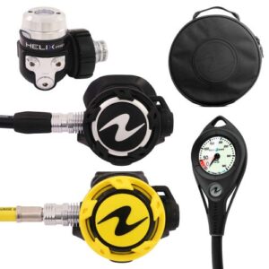 Aqualung Helix Pro szett nyomásmérővel és táskával