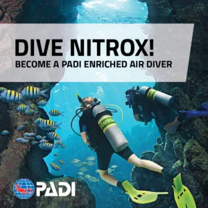 PADI "Nitrox" búvártanfolyam (Enriched Air Diver)
