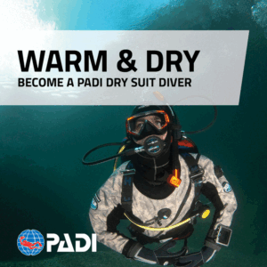 PADI Szárazruha tanfolyam (Dry Suit Diver)
