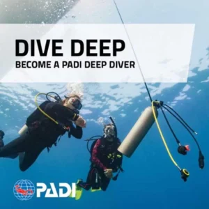 PADI Mélymerülő tanfolyam (Deep Diver)