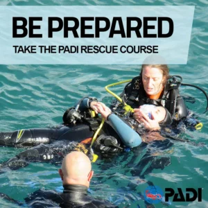 PADI Mentőbúvár tanfolyam (Rescue Diver)